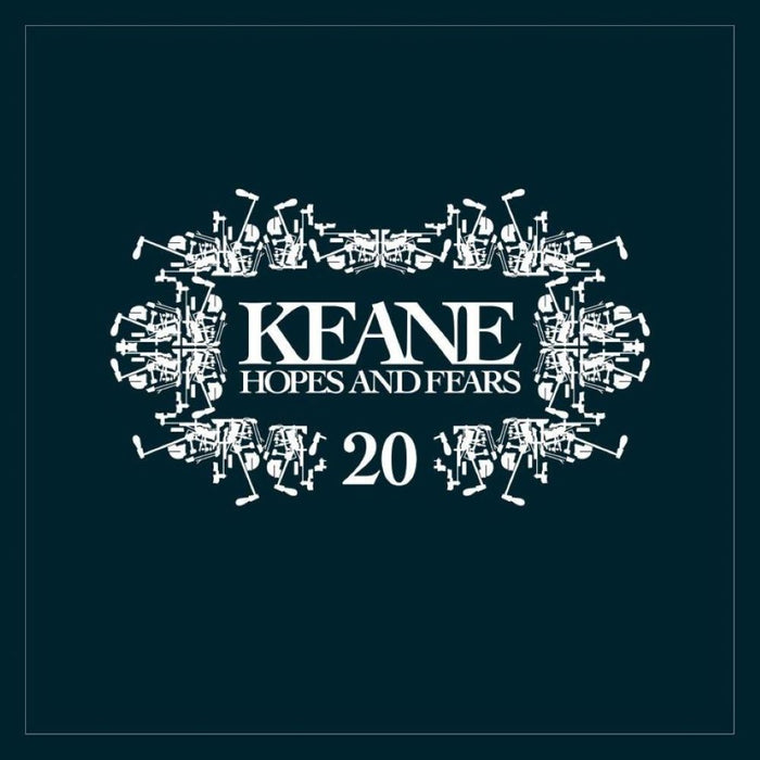 Keane Hopes and Fears Vinyl LP 20th Anniversary Colour 2024