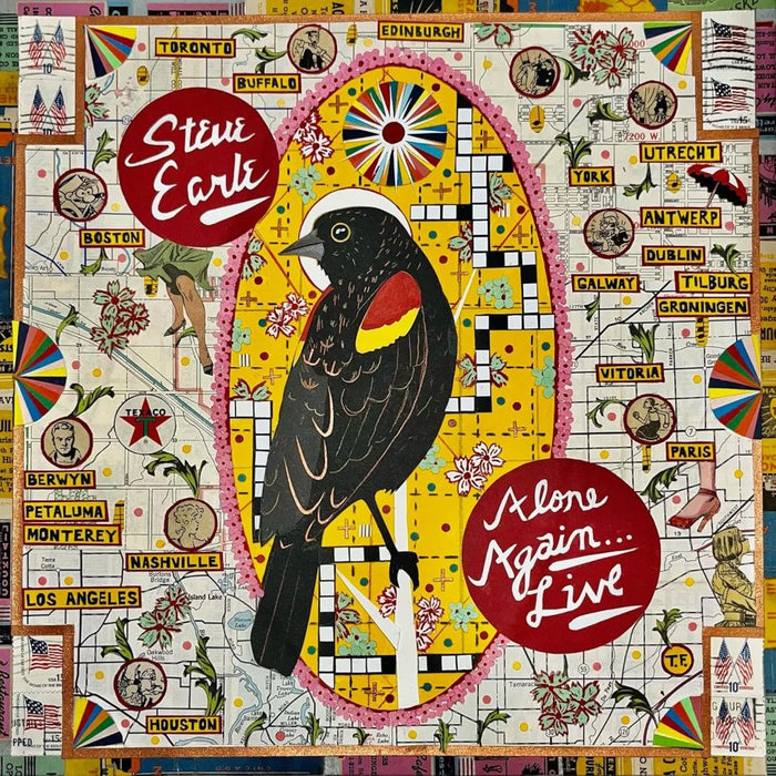 Steve Earle Alone Again (Live) Vinyl LP 2024