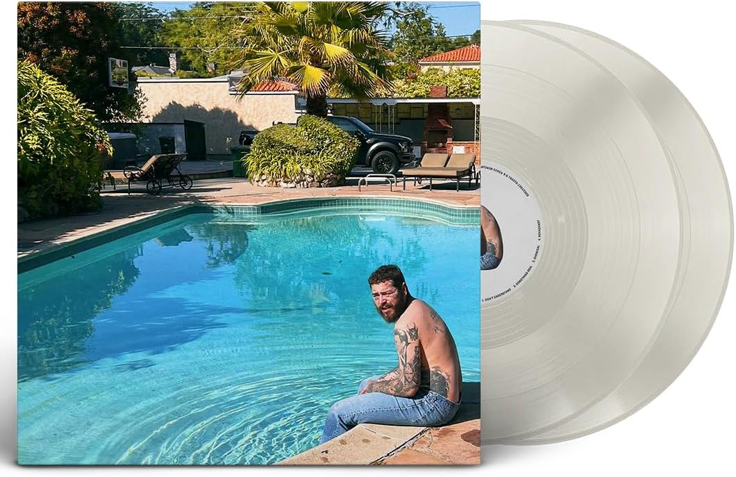 Post Malone AUSTIN Vinyl LP Milky Clear Colour 2023