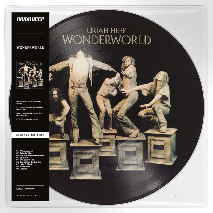 Uriah Heep Wonderworld Vinyl LP Picture Disc 2023