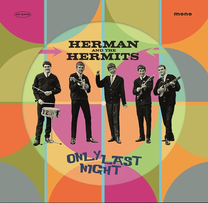 Herman's Hermits Only Last Night 10" Vinyl Single Picture Disc RSD 2024