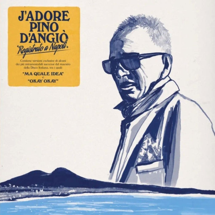 Pino D'Angio J'Adore Pino D'Angio Vinyl LP Light Blue Colour 2024