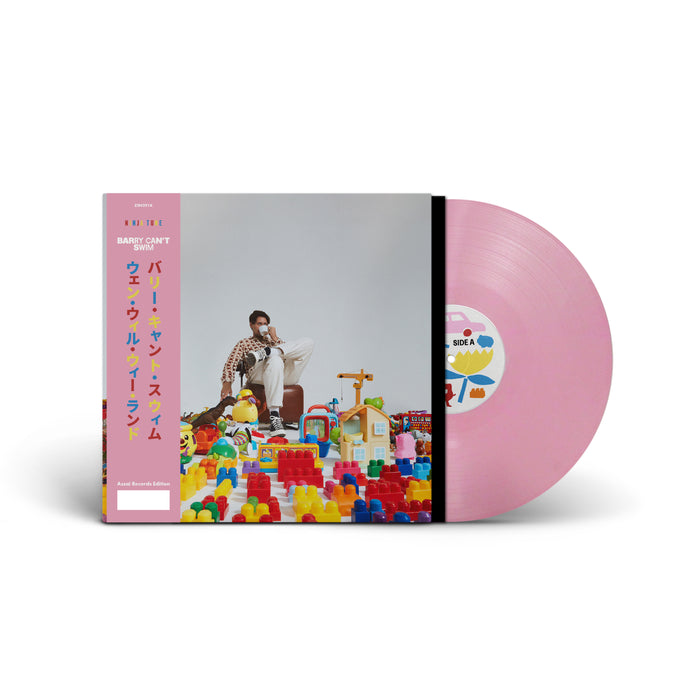 Barry Can't Swim When Will We Land? Vinyl LP Signed Flamingo Pink Colour Assai Obi Edition 2023