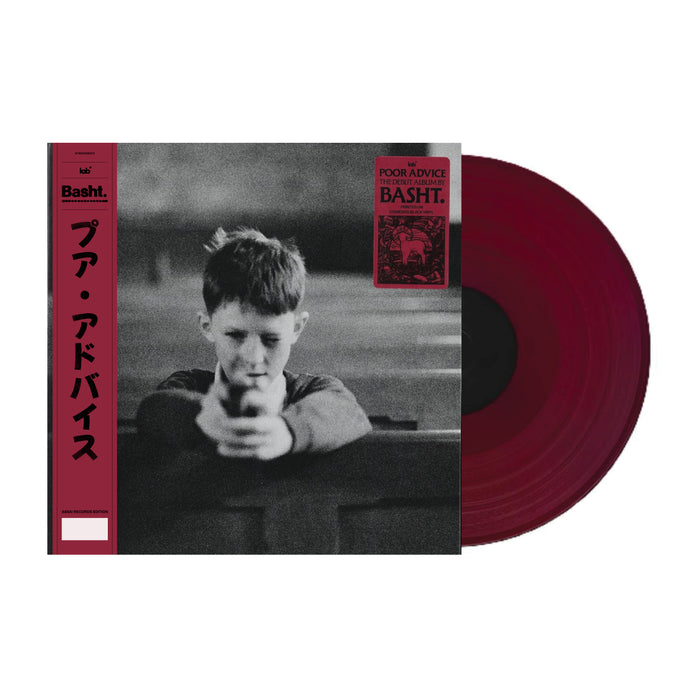 Basht. Poor Advice Vinyl LP Signed Assai Obi Edition Altar Wine Red Colour 2026