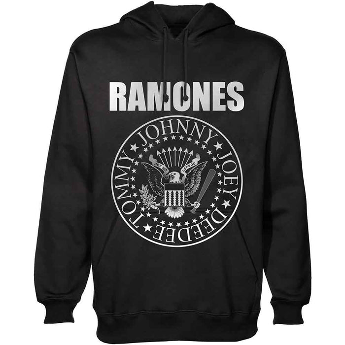 Ramones Presidential Seal Black Medium Hoodie