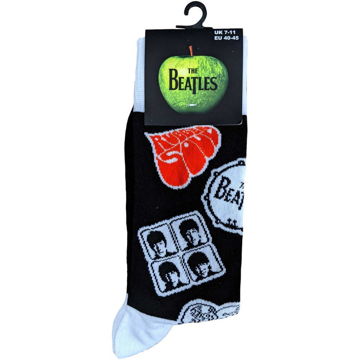 The Beatles Unisex Ankle Socks: Icons (Uk Size 7 - 11)