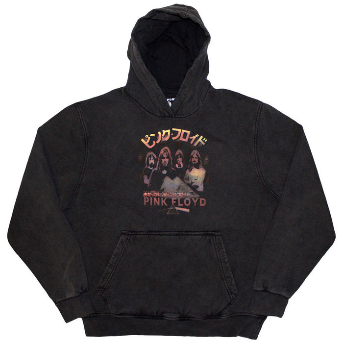 Pink Floyd Japan Poster Charcoal Grey Medium Hoodie