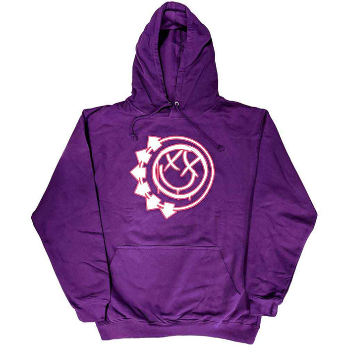 Blink-182 Six Arrow Smile Pink XX-Large Hoodie