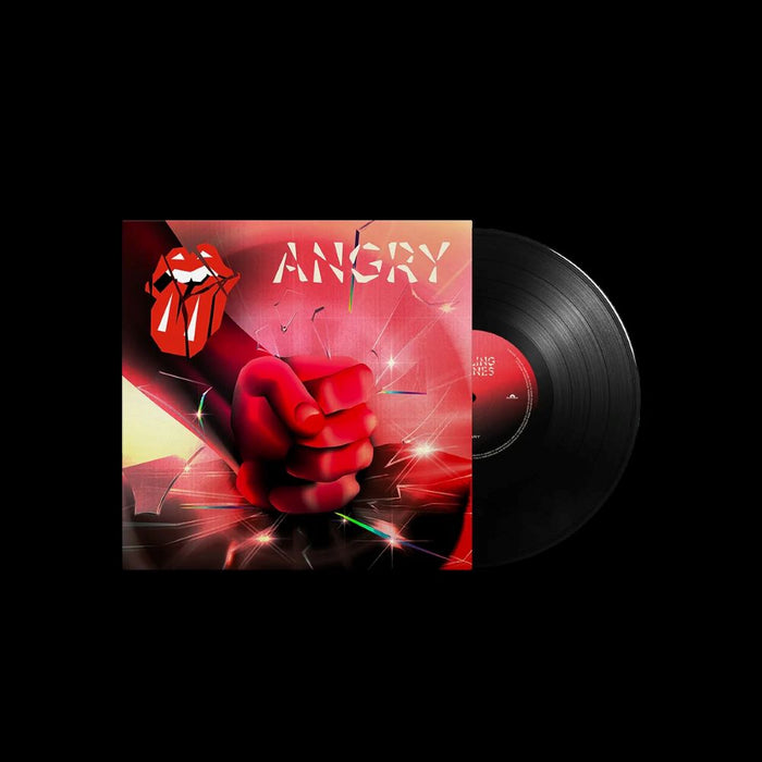 The Rolling Stones Angry Limited 10" Vinyl Single (Black-Etched B-Side) 2023