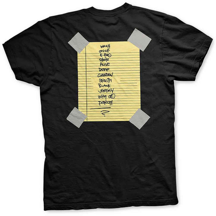 Pearl Jam Stickman Black Medium T-Shirt
