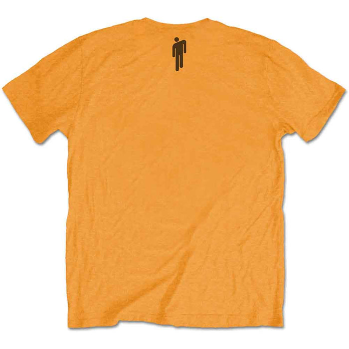 Billie Eilish Racer Logo & Blohsh Orange Small T-Shirt