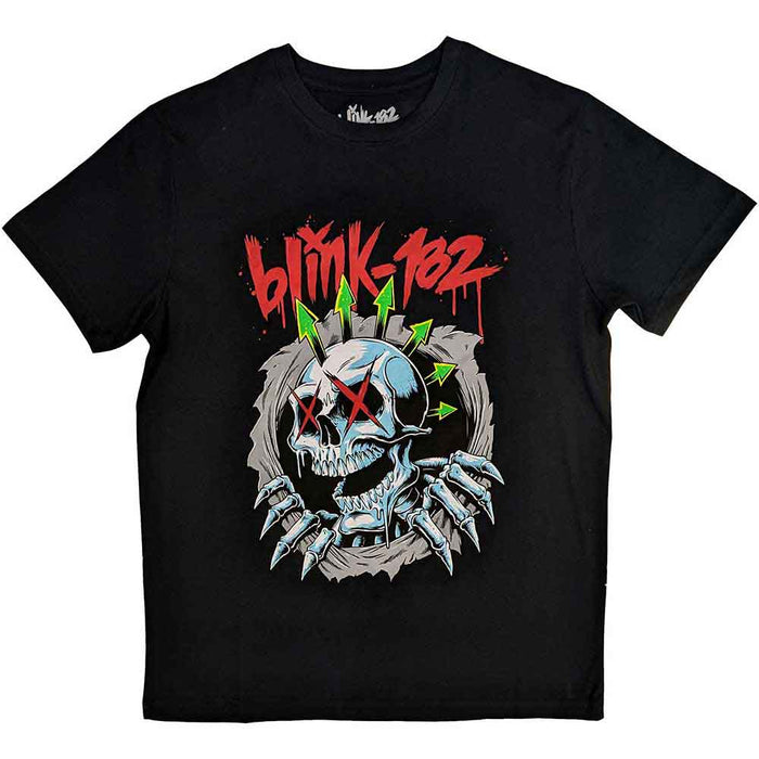 Blink-182 Six Arrow Skull Black X-Large T-Shirt