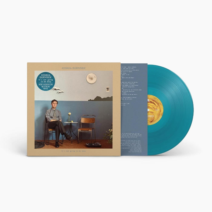 Joshua Burnside It's Not Going to be Okay Vinyl LP Sea Blue Colour Due Out 20/03/26