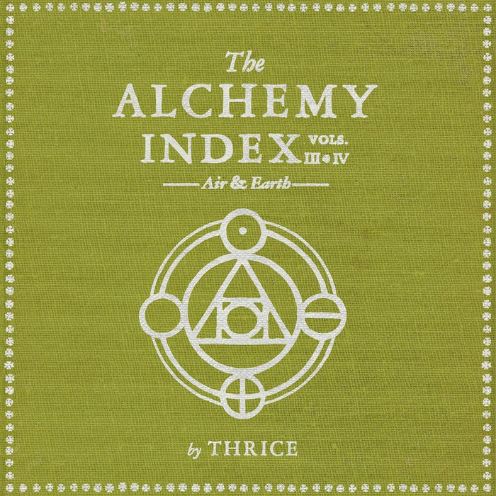 Thrice The Alchemy Index Vols.  III & IV Air & Earth Vinyl LP Translucent Milky Clear & Translucent Tan Colour 2025