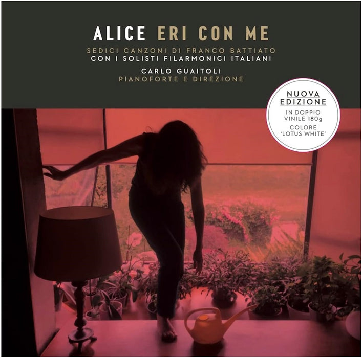 Alice Eri Con Me Vinyl LP Lotus White Colour 2023