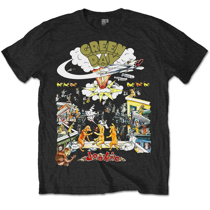 Green Day 1994 Tour Black Medium T-Shirt