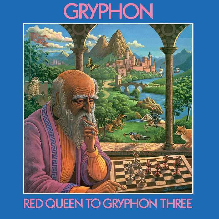 Gryphon Red Queen to Gryphon Three Vinyl LP Translucent Blue Colour Due Out 10/07/26