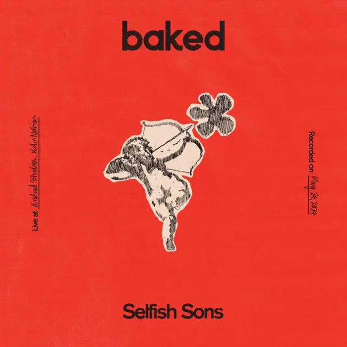 Selfish Sons Live at Kindred Studios Vinyl LP White & Red Splatter Colour 2025