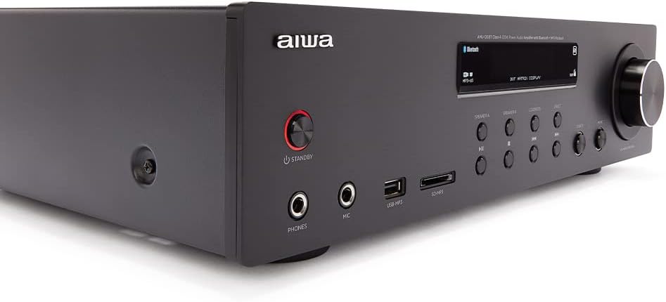 Aiwa AMU-120BTBK Black Amplifier