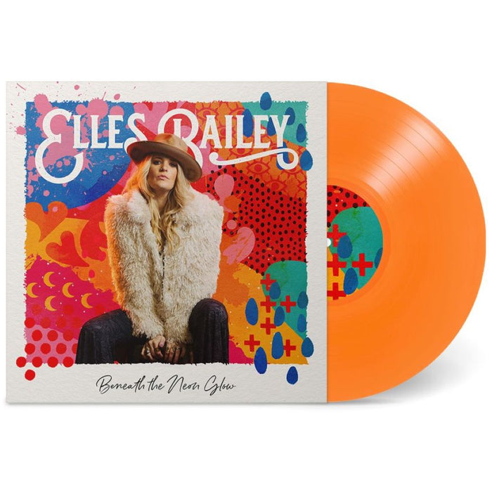 Elles Bailey Beneath The Neon Glow Vinyl LP Indies Orange Colour Due Out 09/08/24
