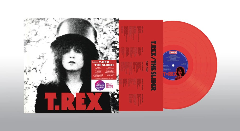 T. Rex The Slider Vinyl LP Red Colour National Album Day 2024