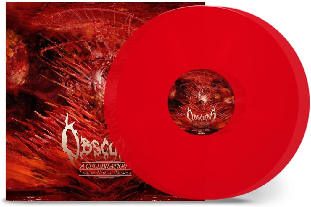 Obscura A Celebration I - Live in North America Vinyl LP Transparent Red Colour 2023