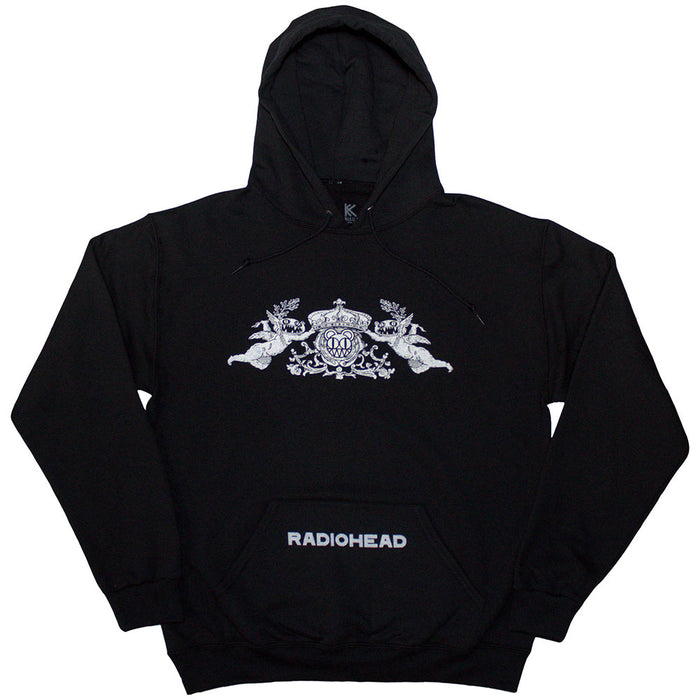 Radiohead Bearhead Crest Black XX-Large Hoodie