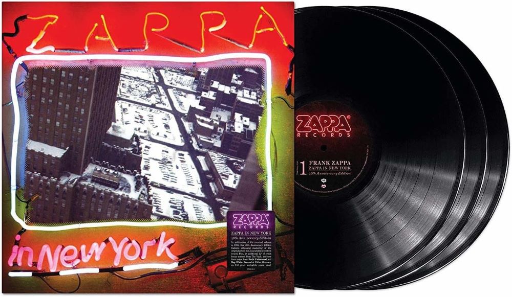 Frank Zappa Zappa in New York Vinyl LP *IMPERFECT SLEEVE*  2019