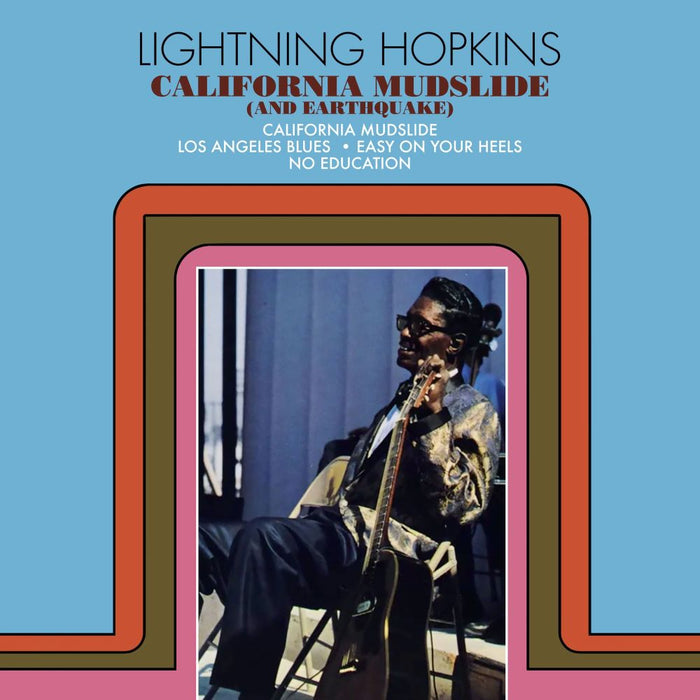 Lightnin' Hopkins California Mudslide (And Earthquake) Vinyl LP Clear Yellow Colour Black Friday 2024