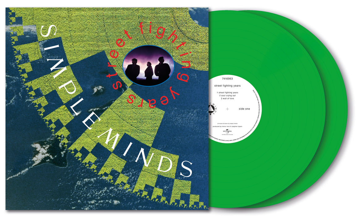 Simple Minds Street Fighting Years Vinyl LP Green Colour NAD 2026 Due Out 17/10/26