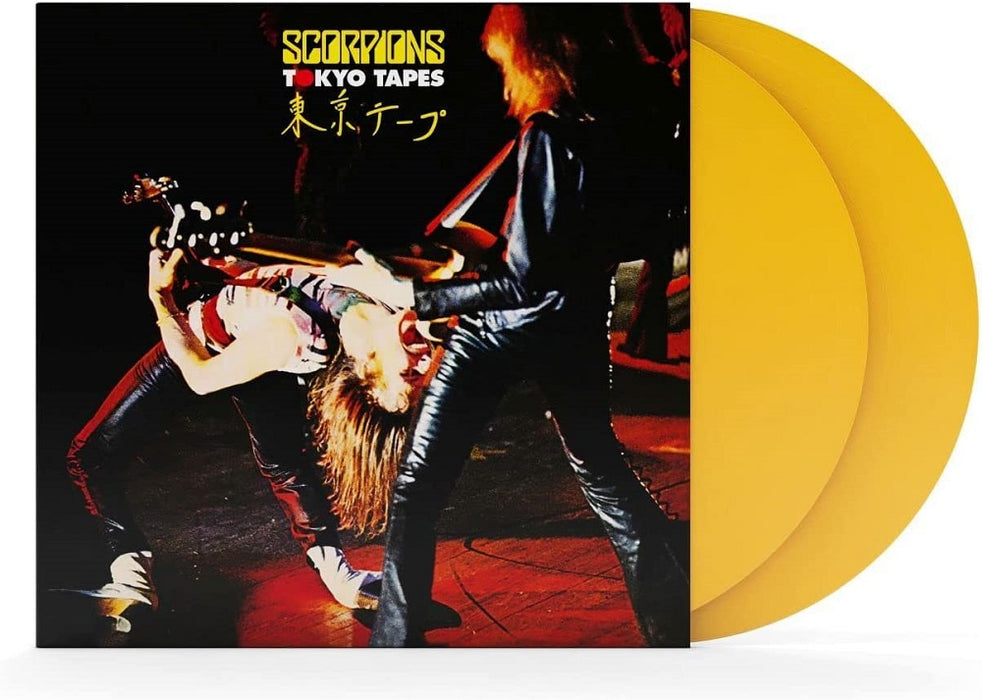 Scorpions Tokyo Tapes Vinyl LP Yellow 2023