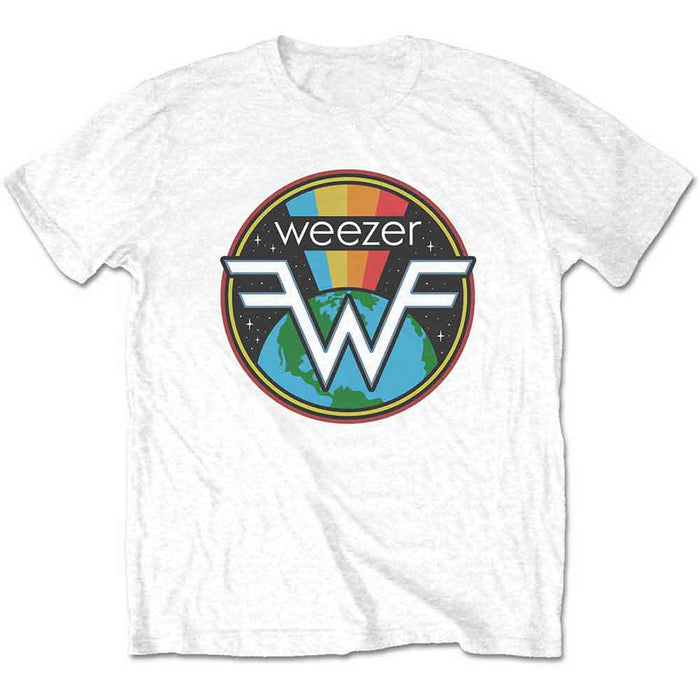 Weezer Symbol Logo White Small T-Shirt