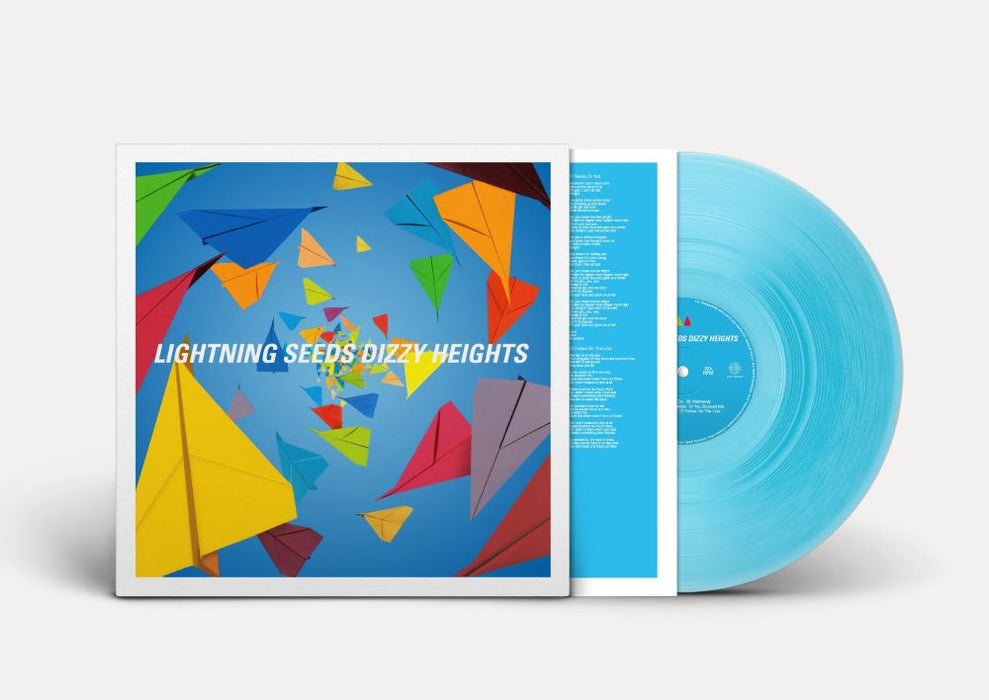 The Lightning Seeds Dizzy Heights Vinyl LP Curacao Blue Colour 2024