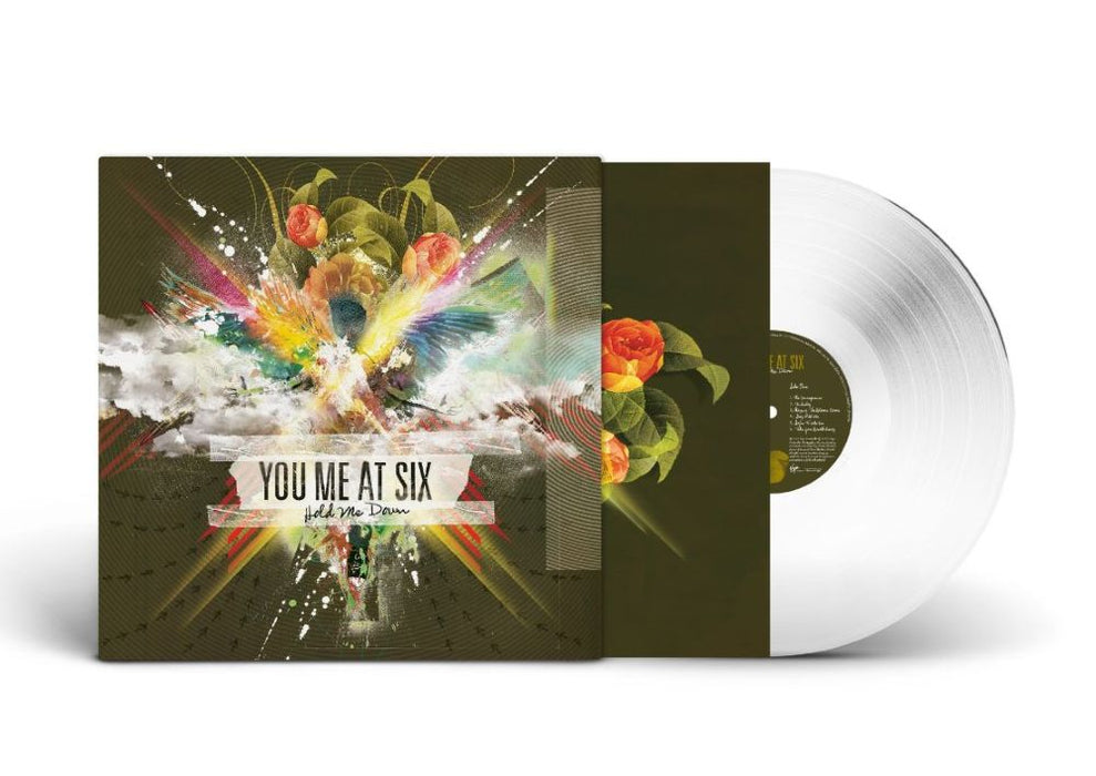 You Me At Six Hold Me Down Vinyl LP Crystal Clear Colour Due Out 07/02/25