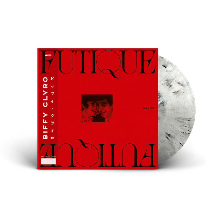 Biffy Clyro Futique Vinyl LP Signed Assai Obi Edition Black & White Marble Colour 2025