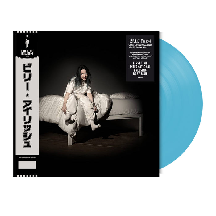 Billie Eilish WHEN WE ALL FALL ASLEEP, WHERE DO WE GO? Vinyl LP Assai Obi Edition Baby Blue Colour 2026
