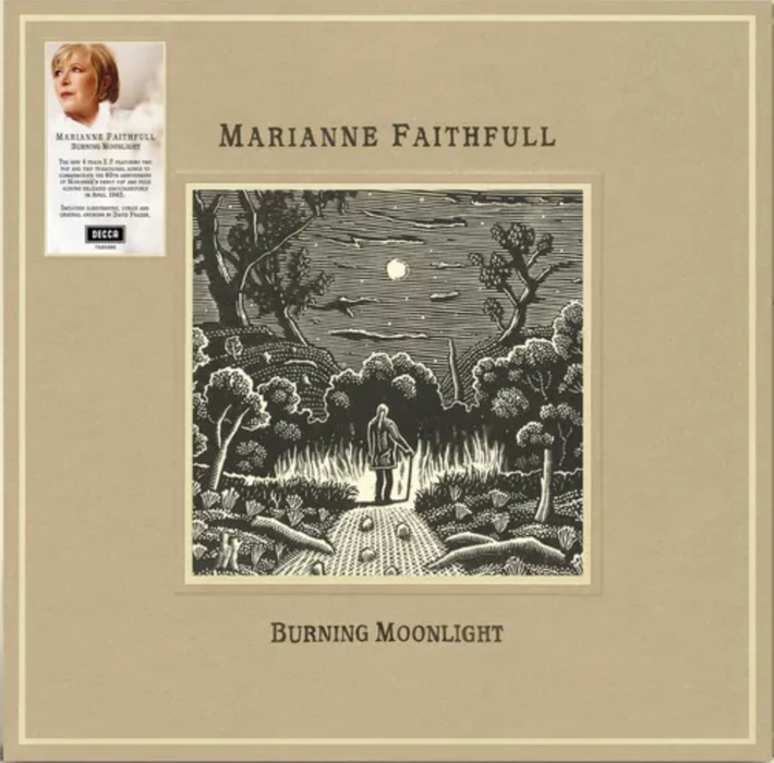 Marianne Faithfull Burning Moonlight 12" Vinyl EP RSD 2025