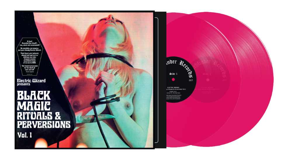 Electric Wizard Black Magic Rituals & Perversions Vol. 1 Vinyl LP Transparent Hot Pink Colour Due Out 13/12/24