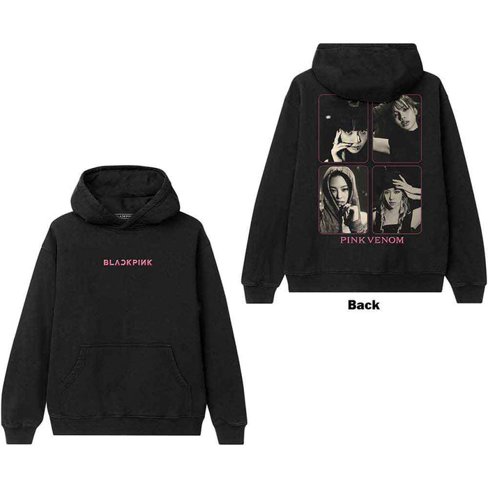 Blackpink Pink Venom Group Photo Large Hoodie