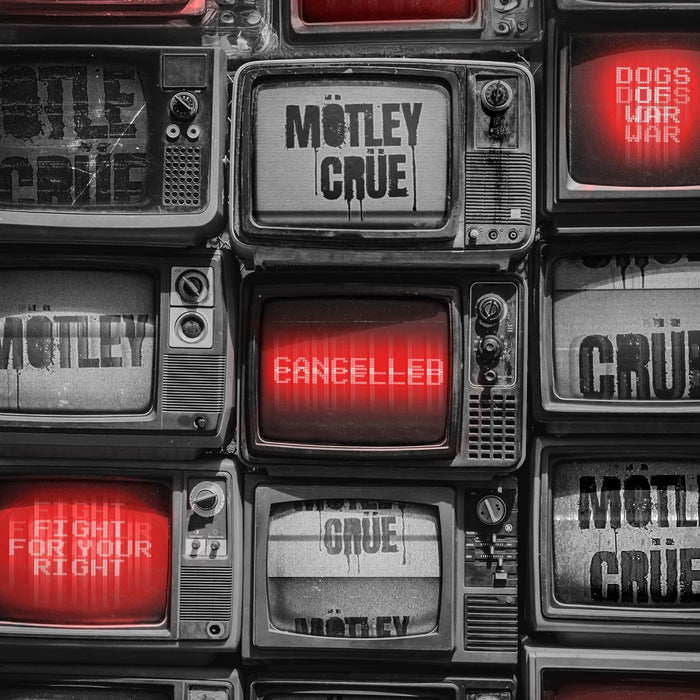 Mötley Crüe Cancelled Vinyl EP Red & Black Colour 2024