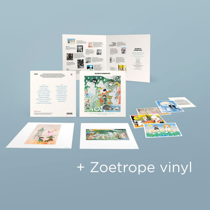 Lauri Porra / Moomins Seasons in Moominvalley Vinyl LP Zoetrope 2025