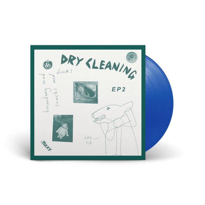 Dry Cleaning Boundary Road Snacks and Drinks + Sweet Princess EP Vinyl LP Transparent Blue Colour 2024