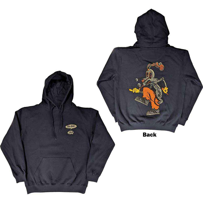 Blink-182 Roger Rabbit Navy Medium Hoodie