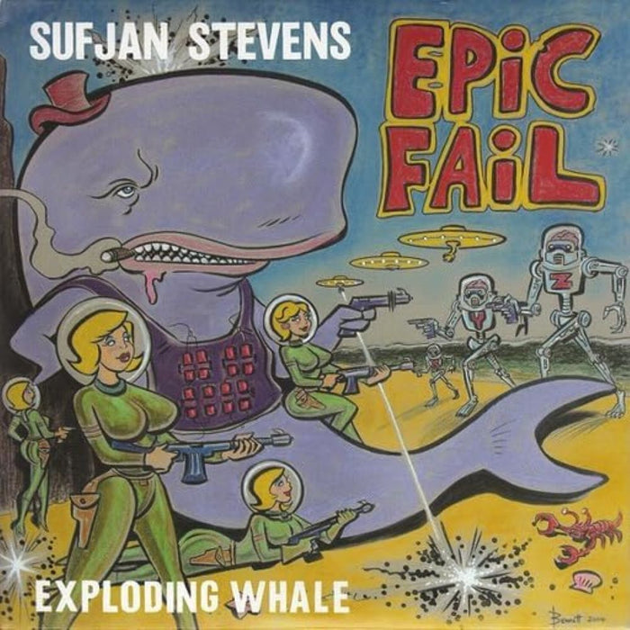 Sufjan Stevens Exploding Whale Vinyl 7" 2025