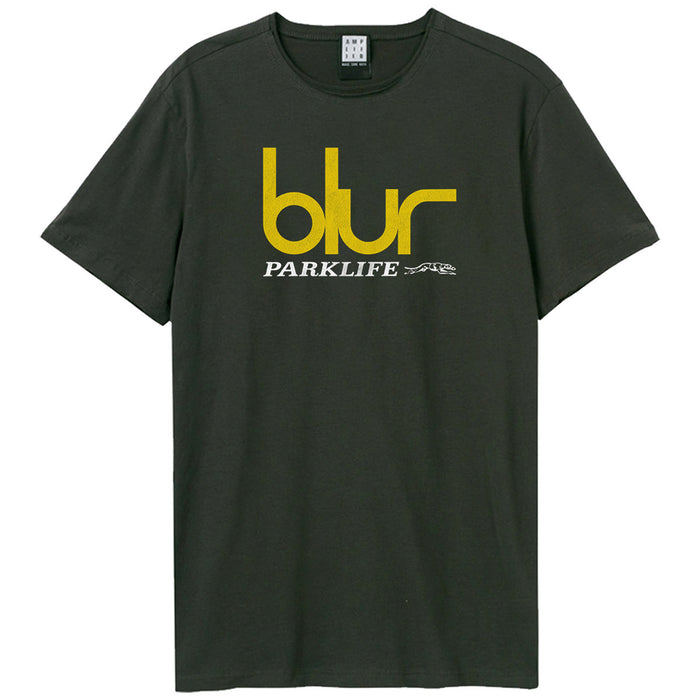 Blur Parklife Greyhound Amplified Charcoal Small Unisex T-Shirt