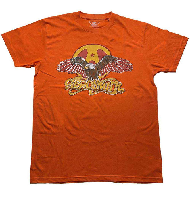 Aerosmith Eagle Orange X-Large T-Shirt