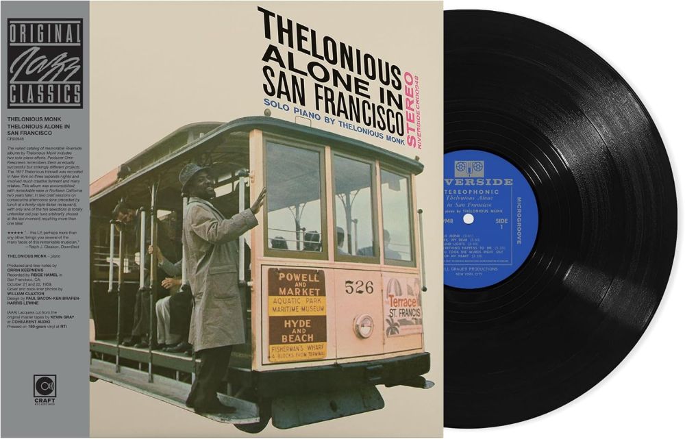 Thelonious Monk Thelonious Alone In San Francisco Vinyl LP 2026