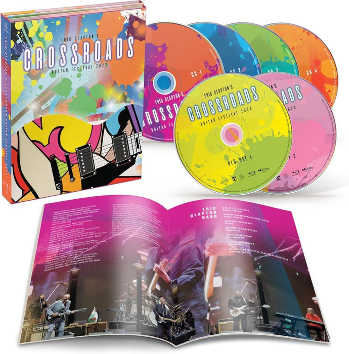 Eric Clapton Crossroads Guitar Festival 2023 CD Box Set Due Out 29/11/24