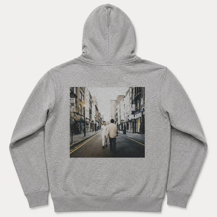 Oasis What's The Story Grey Large Hoodie