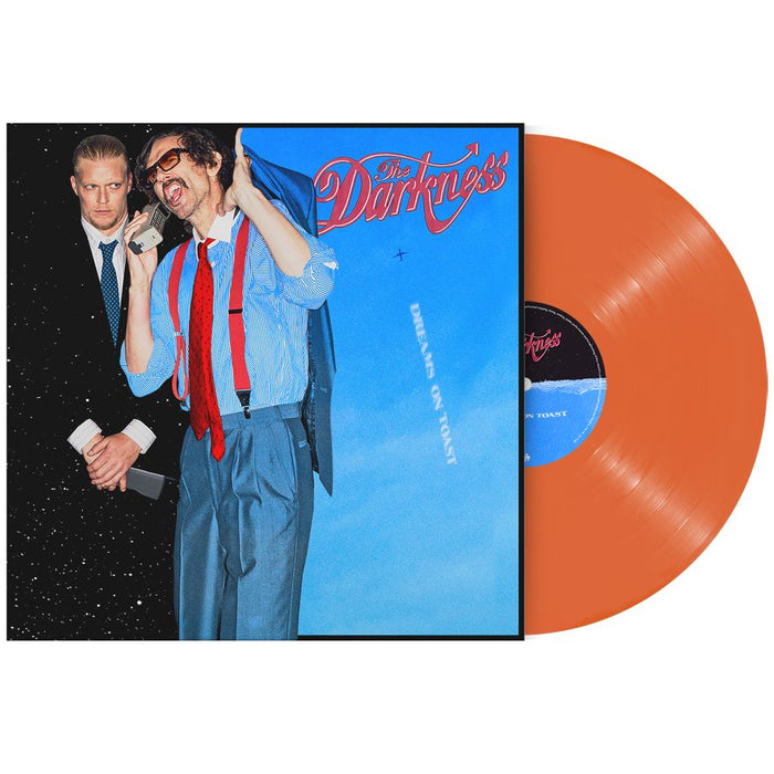 The Darkness Dreams On Toast Vinyl LP Indies Orange Colour Due Out 28/03/25